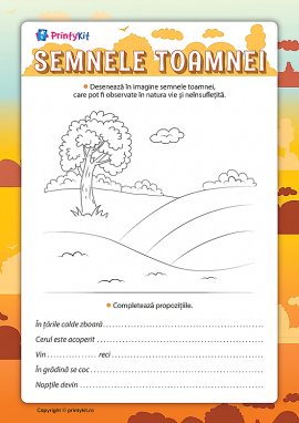 Semnele toamnei: observăm schimbările sezoniere