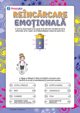 Reîncărcare emoțională: ne refacem