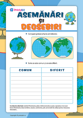 Asemănări și deosebiri: comparăm