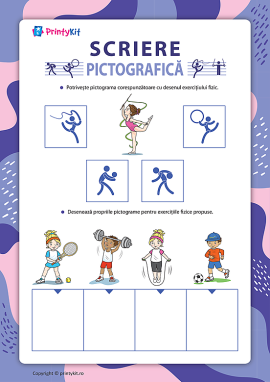 Scriere pictografică: citim și creăm